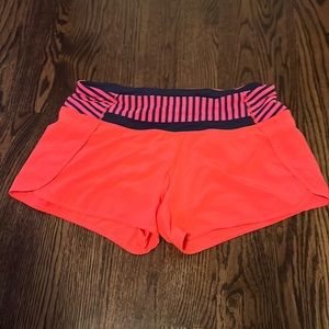 Lululemon Hot Pink Shorts